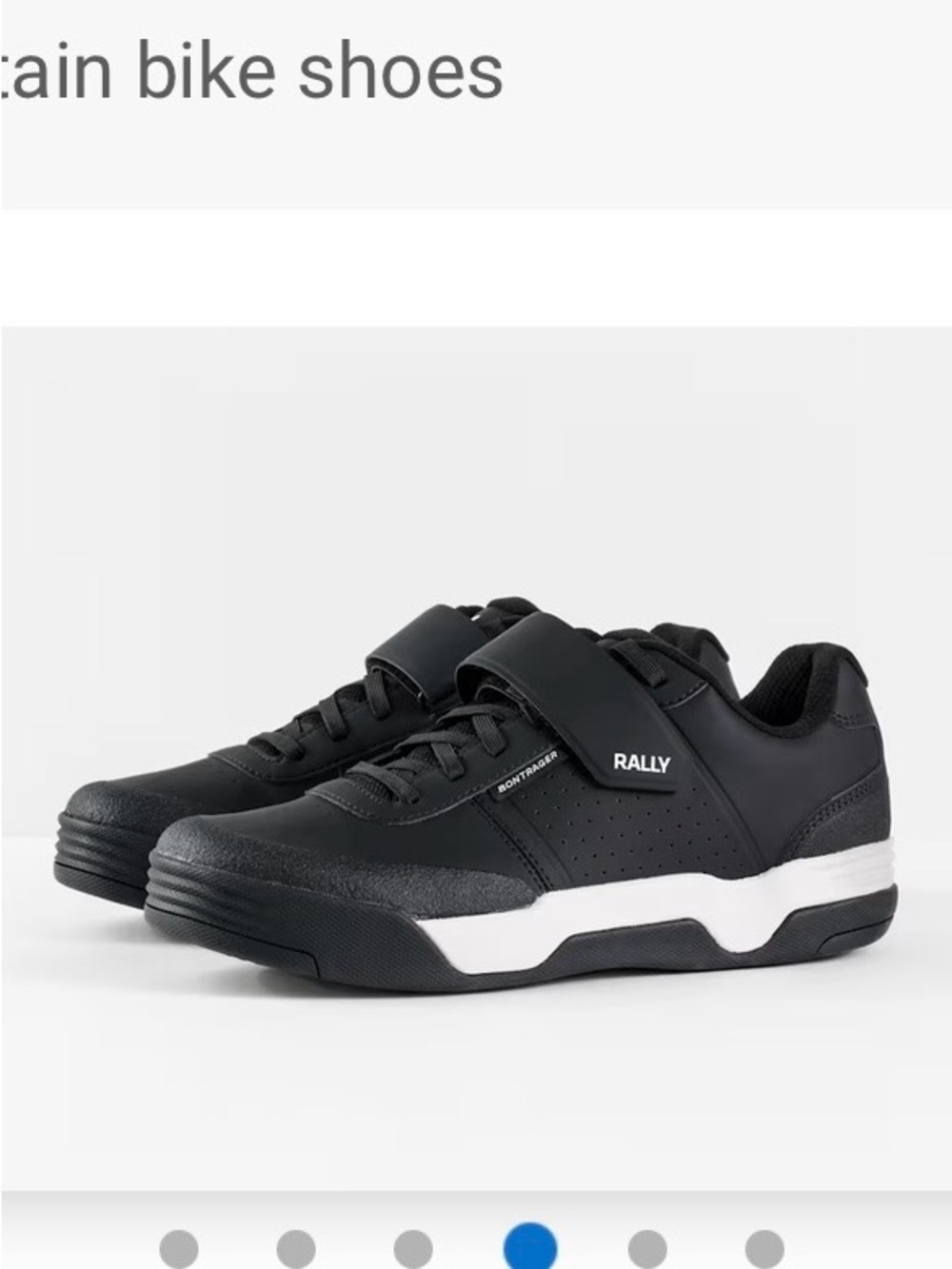 Rally Men’s Black Athletic Cycling Shoes